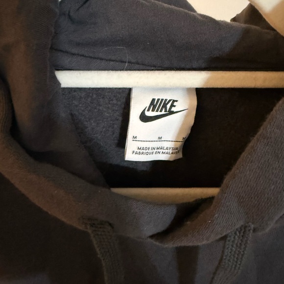 Nike Dark Blue/Navy Pullover Hoodie Sweatshirt — Size M - Picture 3 of 4